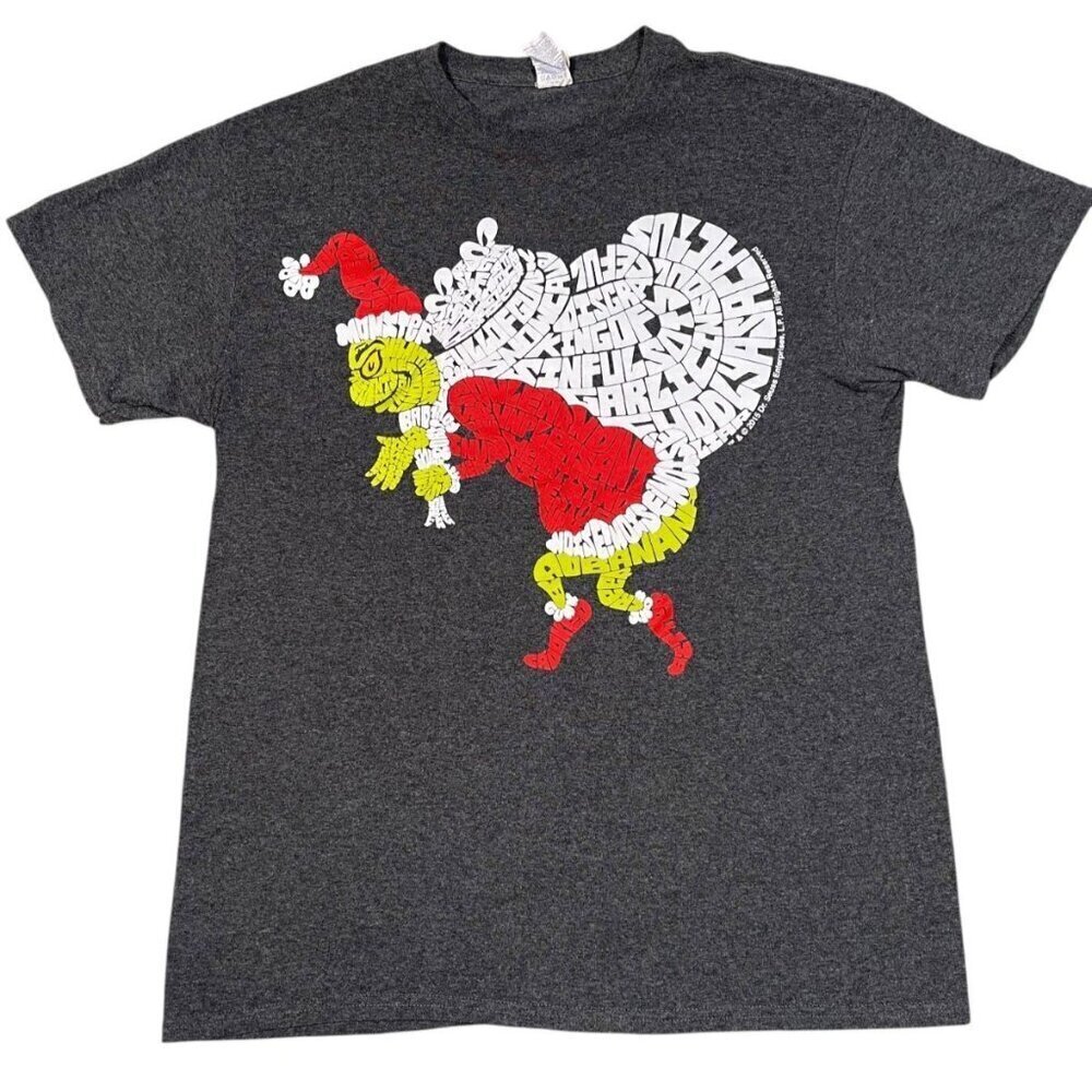 Delta Gray "How The Grinch Stole Christmas" T-Shirt SIZE-MEDIUM